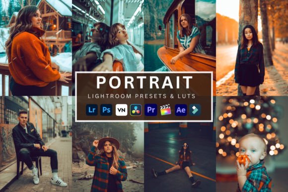 Download Portrait Lightroom Presets &amp; Luts - Premium Resources