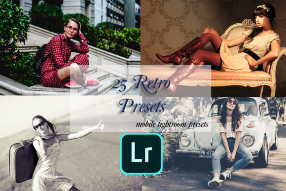 Download 25 Lightroom Mobile Retro Presets - Retro presets Collection